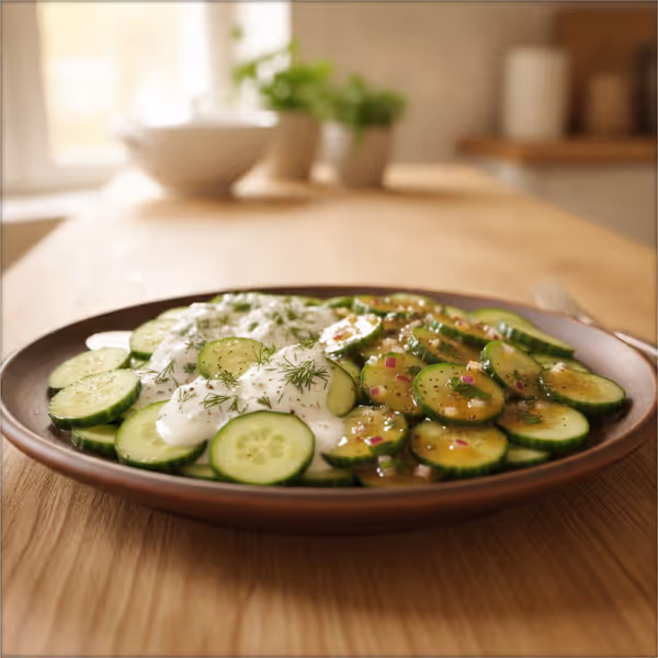 Dressings para ensalada de pepino: 7 variantes fáciles, ya emplatado