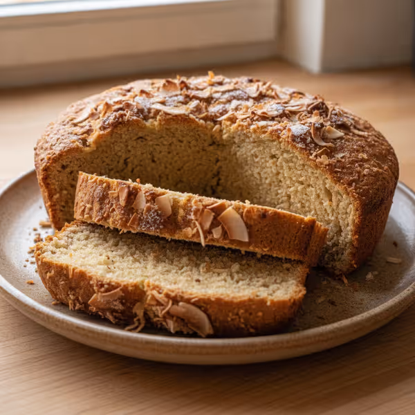 Pan de coco, ya emplatado