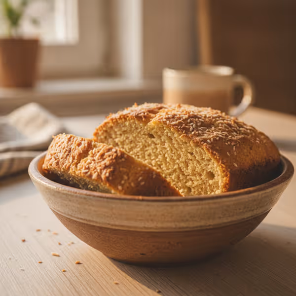 Pan dulce de coco