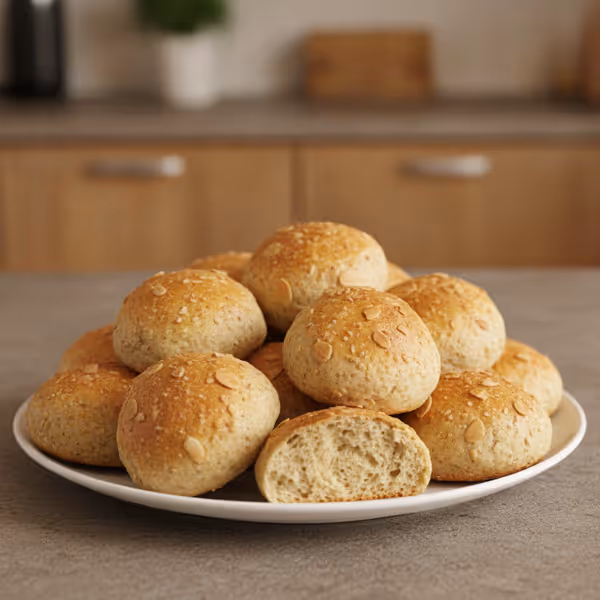Panecillos de quark para fiestas