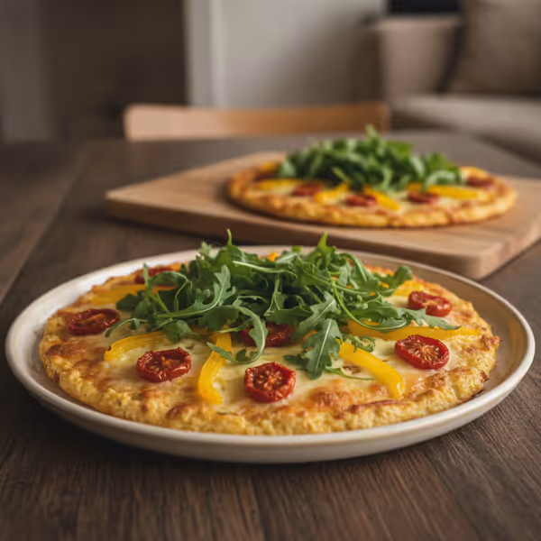 Pizza Low Carb sin gluten, ya emplatado