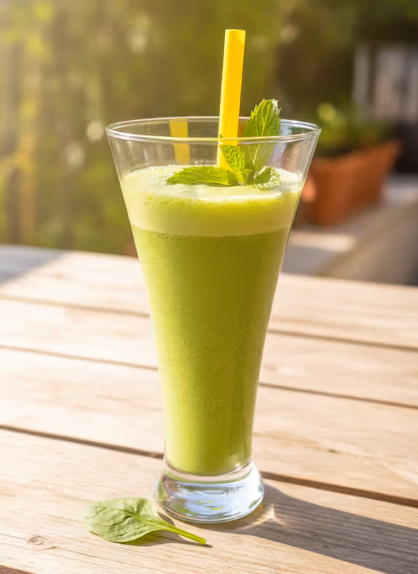 Smoothie Energizante Verde, ya emplatado