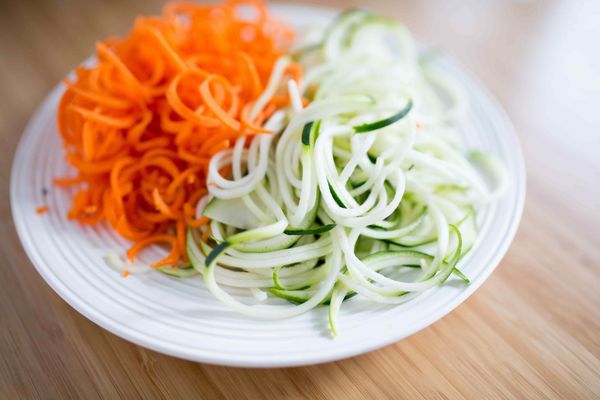 Zoodles: ensalada de espagueti de calabacín